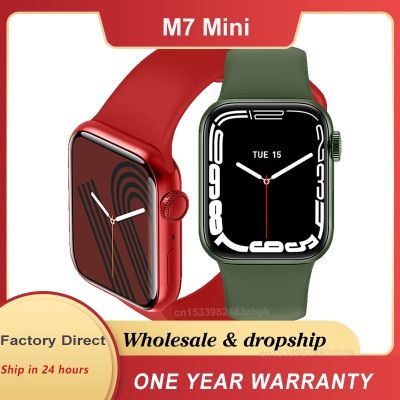 ZZOOI Original M7 Mini Smartwatch Women Password lock IP68 Waterproof Bluetooth Call Heart Rate Sleep Monitor 41mm Lady Smart Watch