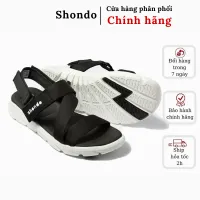 Giày sandal Shondo nam nữ F6 Sport 2 màu đen trắng F6S003 Shondo chính hãng