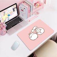 【 ATG 】แผ่นรองเมาส์ KawaiiRabbit อะนิเมะ Molang Small Atari Gamer Tapis De Souris GirlMousepad