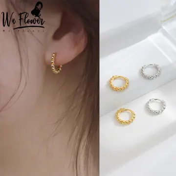 Small Hoop Earrings Cartilage | Small Circle Earrings Piercing - Piercing  Women Small - Aliexpress