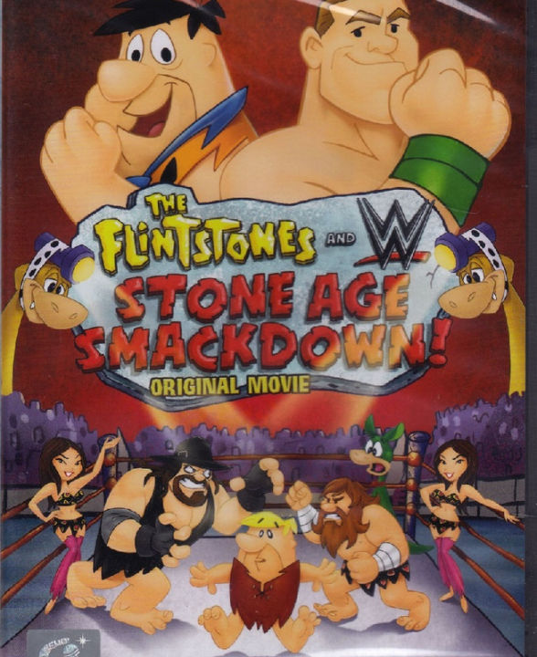 Flintstones &amp; WWE: Stone Age Smackdown มนุษย์หินฟลินท์สโตน กับศึกสแมคดาวน์ (DVD) ดีวีดี