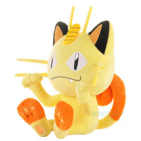 โปเกมอน Meowth ของเล่นตุ๊กตาตุ๊กตาการ์ตูน Meowth นุ่มยัดไส้สัตว์ตุ๊กตาตุ๊กตาเด็กของเล่นของขวัญวันเกิด25เซนติเมตร