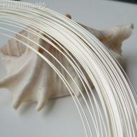 silver wire0.3-2mm hard round solid 925 sterling silver wiring wire for jewelry DIY beading wire accessories 1 meter