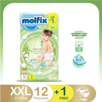 Molfix โมลฟิกซ์ เนเชอรัล เทป XXL 12+1ชิ้น