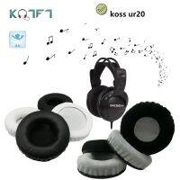 Kqtft สักหลาด1คู่ของเปลี่ยนแผ่นรองหูสำหรับ KOSS ur20ชุดหูฟังหูฟัง earmuff หุ้มเบาะถ้วย