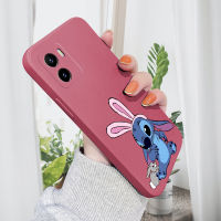 เคส PMP สำหรับ Vivo Y15 C Y15S Y15A Vivo Y15เคสโทรศัพท์ลายการ์ตูนสติทช์ปลอกซิลิโคนเหลวทรงสี่เหลี่ยมดั้งเดิมคลุมทั้งหมดเคสป้องกันทนแรงกระแทกกล้อง