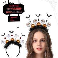 【LZ】☬♣  Halloween Spider Decoração Headband Bat Spider Decoração Festa Atmosfera Palco Acessórios Presente