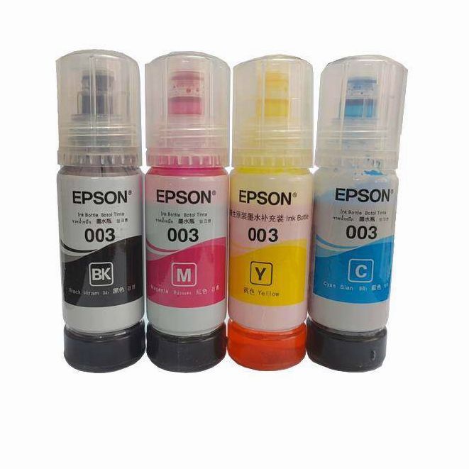 หมึกเติมของแท้-เอปสัน-epson-003-ของแท้-100-เหมาะสำหรับ-l3110-l3210-l3216-l3150-l3250