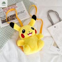 BAGGYS กระเป๋านักเรียนลำลองแบบพกพา Pikachu JK เครื่องแบบของเล่นของขวัญกระเป๋าเป้สะพายหลังผู้หญิงกระเป๋าสะพายไหล่กระเป๋าใบเล็กน่ารักกระเป๋าถือสไตล์เกาหลี