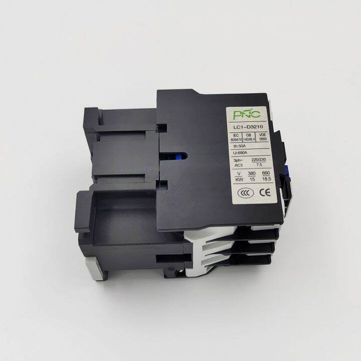 lc1-d3210-m7-q7-magnetic-contactor-แมกเนติก-คอนแทกเตอร์-แรงดันไฟฟ้า-ac220v-ac380v-50-60hz-กระแสith-50a-คอนแทกช่วย-1no-สินค้าคุณภาพพร้อมส่ง