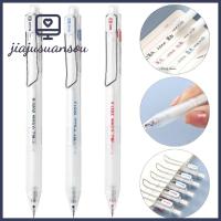 JIAJUSUANSOU 12Pcs เครื่องมือสำหรับเขียน ปากกาที่เป็นกลาง ดำ/น้ำเงิน/แดง 0.5มม. ปากกามาร์กเกอร์ ทนทานต่อการใช้งาน กดกดแบบ ปากกาสมุดรายวัน โรงเรียนในโรงเรียน