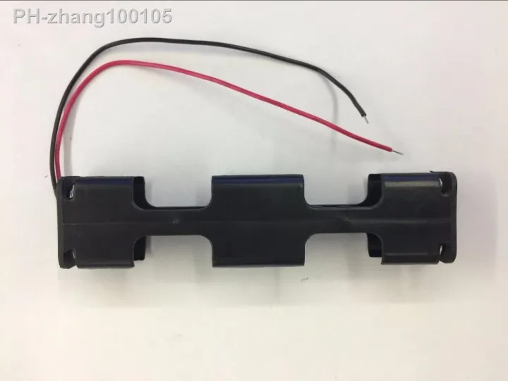 1pcs-dual-layers-black-plastic-4-x-aa-6v-battery-holder-case-w-leads