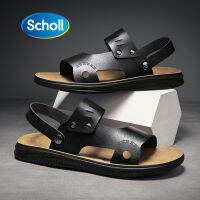 Scholl(สกอลล์)  Concord รองเท้าแตะสวม ผู้ชาย Business Sandals รองเท้าสกอลล์-ไบโอ ราฟา Rafa รองเท้าแตะสวม ผู้ชาย รองเท้าสุขภาพ รองรับอุ้งเท้า สำหรับภาวะเท้าแบน