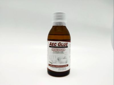 Aec glue น้ำยาเชื่อมแผ่นอะคริลิคชนิดไร้คราบขาว 110g