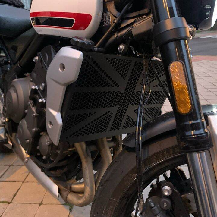 Grille De Protection Pour Radiateur De Moto Triumph Trident 660 (2021-2023) - Accessoire Noir, Installation Facile Sans Perçage