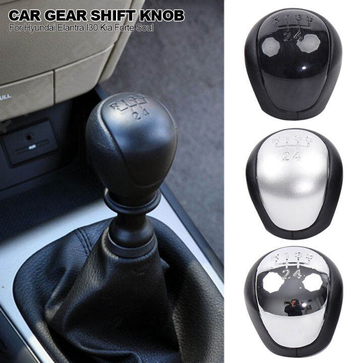 Motorpark 5 Speed Car Auto Manual Gear Shift Knob Head Lever Shift Knob Stick Handle Shifter For