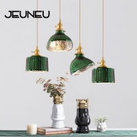 Modern Art Retro ss Glass Pendant Light Green LED E27 Japanese Style Living Room Dining Kitchen Bar Table Hanging Lamp