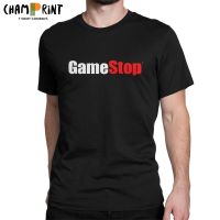 Gamestop เสื้อยืดผู้ชาย Wallstreetbets GME WSB สต็อก Stonks เทรดเดอร์ Meme Cool Cotton Tee เสื้อ Crewneck เสื้อ T พิมพ์เสื้อผ้า S-5XL