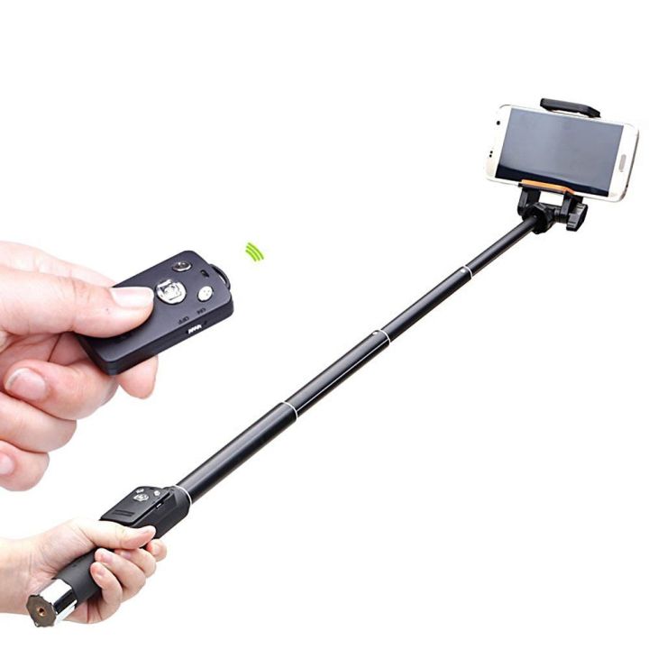 yunteng-คลิปเลนส์ติดกล้องโทรศัพท์มือถือสำหรับโทรศัพท์โมโนพอดบลูทูธไม้เซลฟี่มือถือ-yt-888