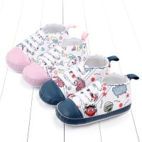 COD SDFERTGRTYTYUYU [SKIC]Toddler Baby Boys Girls Cartoon Print Canvas Sneakers Shoes