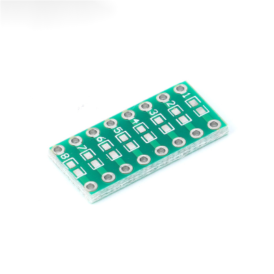 100Pcs SMT DIP Adapter Converter 0805 0603 0402 Capacitor Resistor LED Pinboard FR4 PCB Board 2.54Mm Pitch SMD SMT Turn To DIP