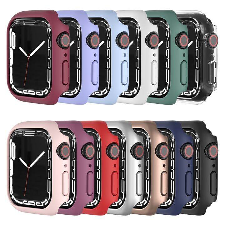 4pcs-lot-case-for-apple-watch-series-7-41mm-45mm-cover-pc-protection-for-iwatch-series-6-5-4-38mm-42mm-bumper-case-no-screen