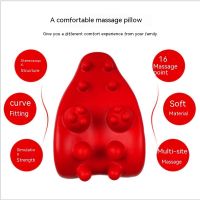 [Heimi Department Store] RedNeck And BackMassager Massage Stretchers Orthopedic Sleeping Pillow RelaxationMassager