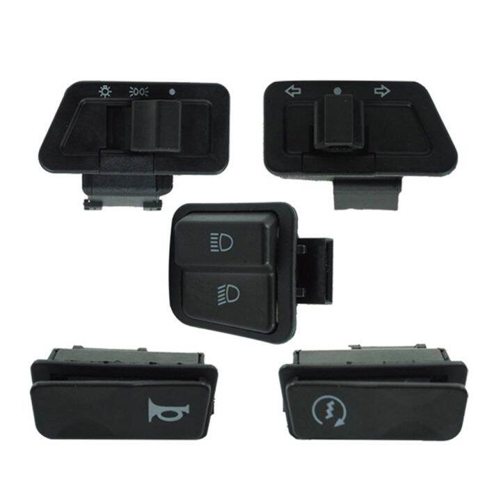 Turn Signals Button Motorcycle Switch Button Start Headlight+Horn+Turn