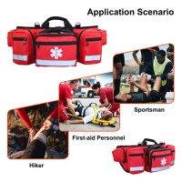 【LZ】♈  Medical First Aid Kit Bag Saco De Armazenamento Portátil Sacos De Emergência Escalada Camping Sobrevivência Desastre Grande Capacidade Equipamento De Acampamento