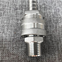 สแตนเลส Homebrew Brewing Quick Disconnect ชุด 1/2 BSP Beer Fitting Brewing Quick Coupling