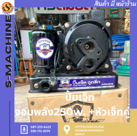 ปั้มเจ็ท จอมพลัง250w. หัวเจ็ทคู่