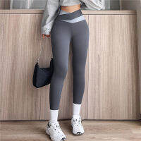 2023ไนล่อนกลับ V ก้นกางเกงโยคะผู้หญิงเอวสูงออกกำลังกายยิมวิ่ง Scrunch Leggings กางเกงจ๊อกกิ้งสวมใส่ที่ใช้งาน...