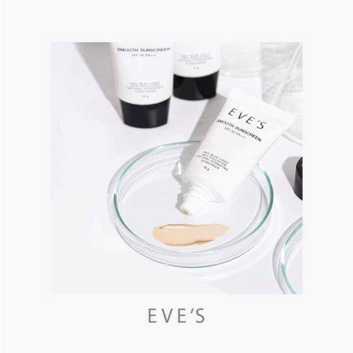 eves-smooth-sunscreen-spf-50-pa-กันแดดอีฟส์ตัวใหม่-ครีมกันแดดผิวหน้า-คุมมัน-กันน้ำ-กันเหงื่อ