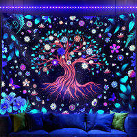 Fluorescent Tapestry UV Home Room Tapestry Live Background Cloth