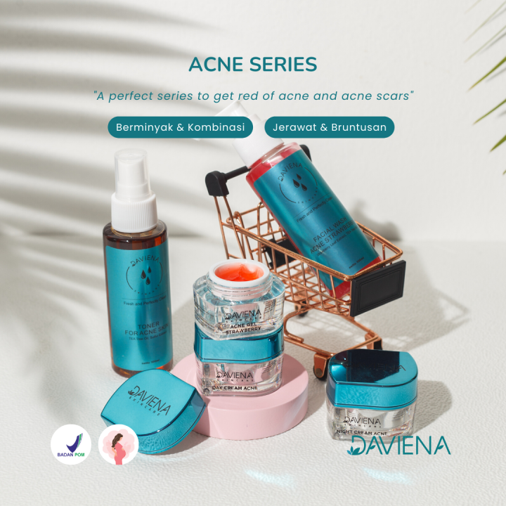 Skincare Acne Series Daviena Skincare