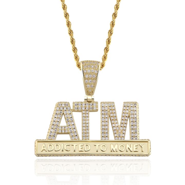 cod-atm-addicted-to-money-personalized-hip-hop-pendant-european-and-zircon-necklace