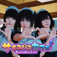 แผ่นเกมคอม PC - SUCCUBUS CAFE [DVD + USB + Download] เล่นได้เลยไม่ต้องติดตั้ง