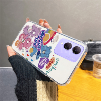 เคสใส่โทรศัพท์หรูสำหรับ Vivo Y17s น่ารักเมฆหมีรูปการ์ตูนเคสโทรศัพท์มือถือ VIVO Y17S Y27 Y36 Y78 Y02 Y02S Y02A Y02T Y16 Y22 Y22S ซิลิโคนนิ่มกันกระแทก VIVOY27 4G 5G