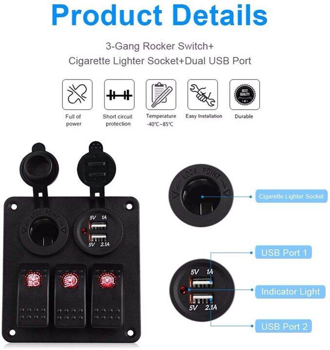 แผงสวิตช์ไฟ-led-3ช่อง12v-24v-สำหรับรถบาร์คาราวานเรือ-rv-เรือเดินสมุทร
