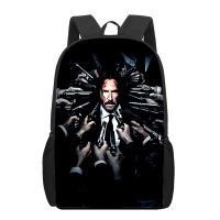 2021John Wick Film Backpack Women Men Backpacks Children Shoulder Bag School Bags Back Pack For Teenager Girls Boys Book Bag Female