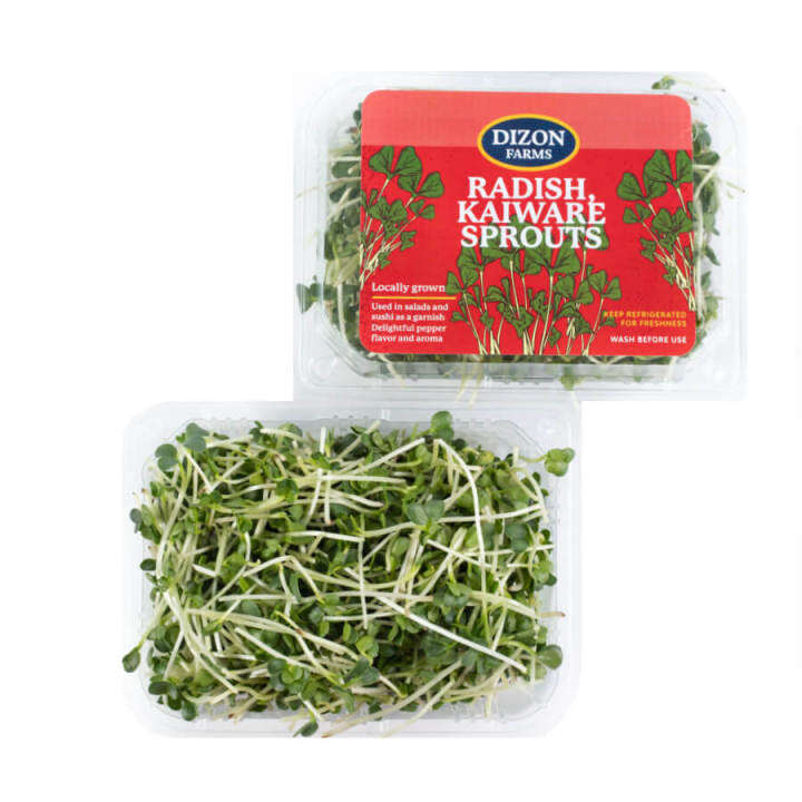 Radish Kaiware Microgreens (50g) by Dizon Farms | Lazada PH