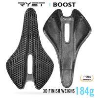 【LZ】✥  RYET-Full Carbon 3D Impresso Saddle para Homens e Mulheres Assentos para bicicletas Almofada de cascalho MTB Ciclismo Bike Saddle 144g