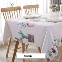 Europe Potted Plant Tablecloths Oilproof Table Cloth Cover PVC Background Cloth Home Decor Dining Table Waterproof Ho