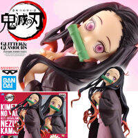 งานแท้ 100% Bandai Banpresto จากการ์ตูนเรื่อง Demon Slayer Kimetsu no Yaiba ดาบพิฆาตอสูร Nezuko Kamado เนซึโกะ คามาโดะ ชุดกิโมโน Glitter &amp; Glamours Game prize Ver Original Figure Genuine from japan ฟิกเกอร์ โมเดล ตุ๊กตา อนิเมะ ของขวัญ Anime Model Doll