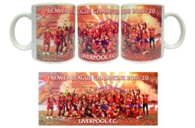 Liverpool Champions Mugผู้ชนะPremier League Football Supporter Cup 11Oz