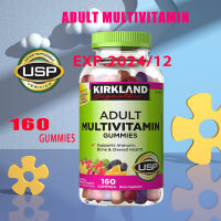 kirkland adult multivitamin gummies 160 gummies supports immune bone overall health