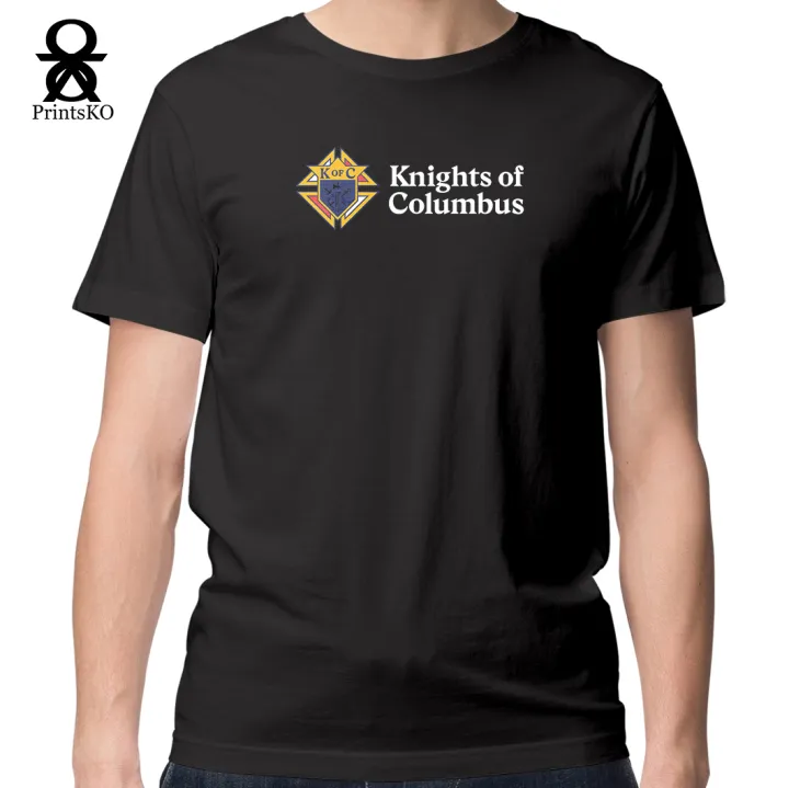 ShirtsKO with Knigts of Columbus KC, K of C - Logo and Text Design ...