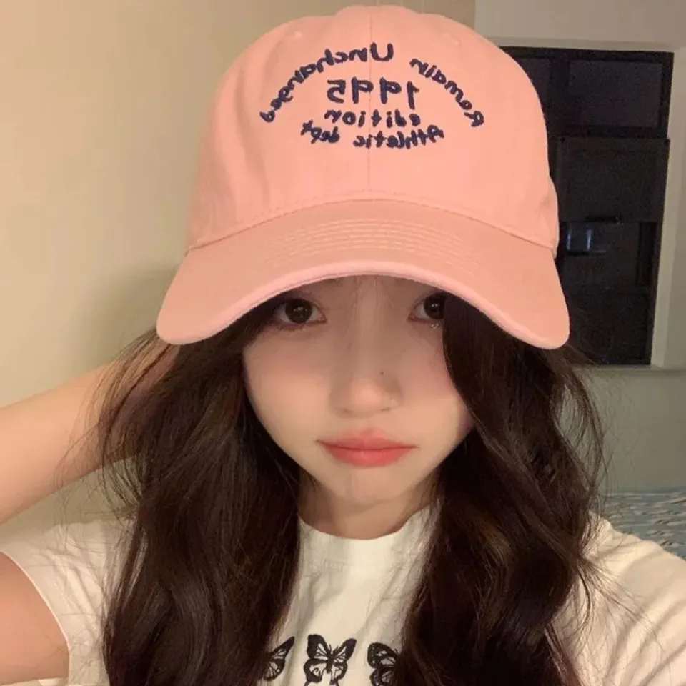 RESPECT Letter Embroidery Women Baseball Hat Fashion Korean Girl Peaked Cap  Female Sunscreen Bonnet Hip Hop Sun Visors кепка y2k