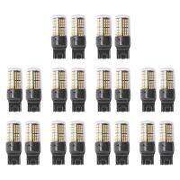 16ชิ้น Super Bright C An BUS T20 7440 W21W Wy21w 144-Smd ย้อนกลับไฟเลี้ยวแสง (แสงสีเหลือง)