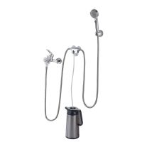 【Ready】? Lmei sister coege student outdoor dor bathg artifact rural hoehold por s-prig simple hot shower